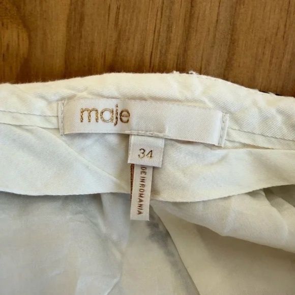 Maje - Jianey Tweed Mini Skirt - Size 34 - Picture 9 of 9